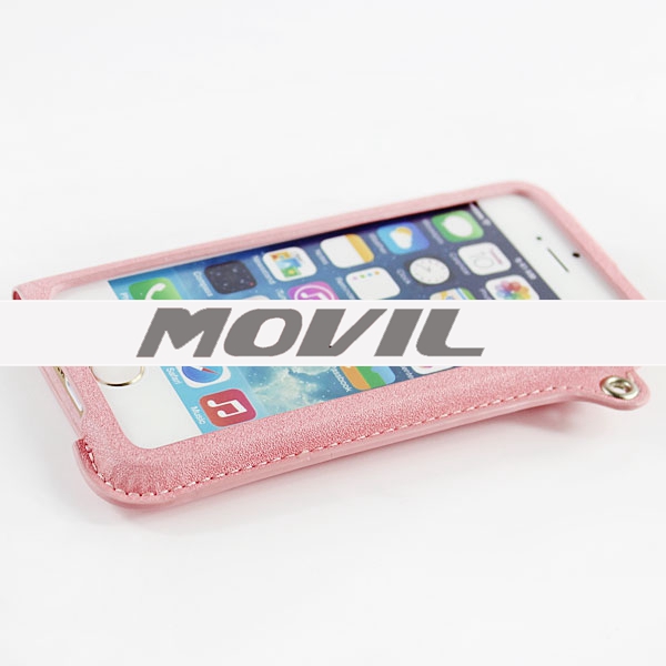 NP-1975 PU  leathe funda para Apple iPhone 4s-2